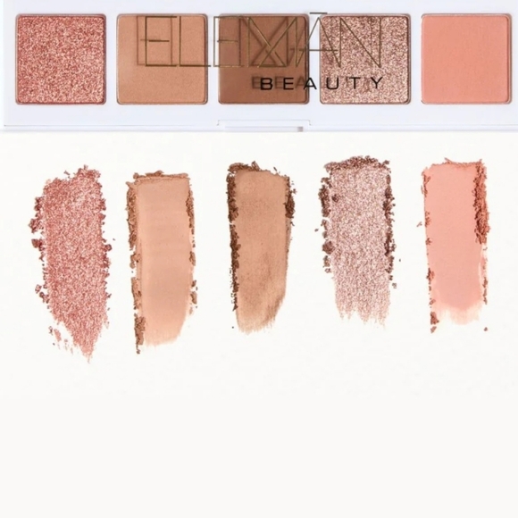 🩷 3/$15 Eleman Ballerine 5 Color Eyeshadow Palette: Copper & Brown Color, New - Picture 2 of 3